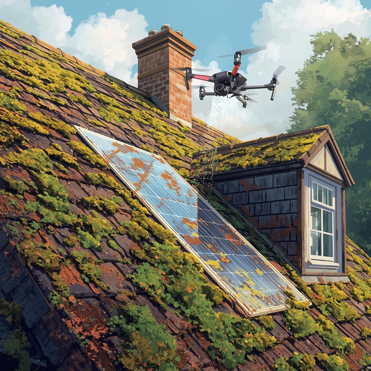 [Exemple] Nettoyage par drone de toutes vos surfaces !