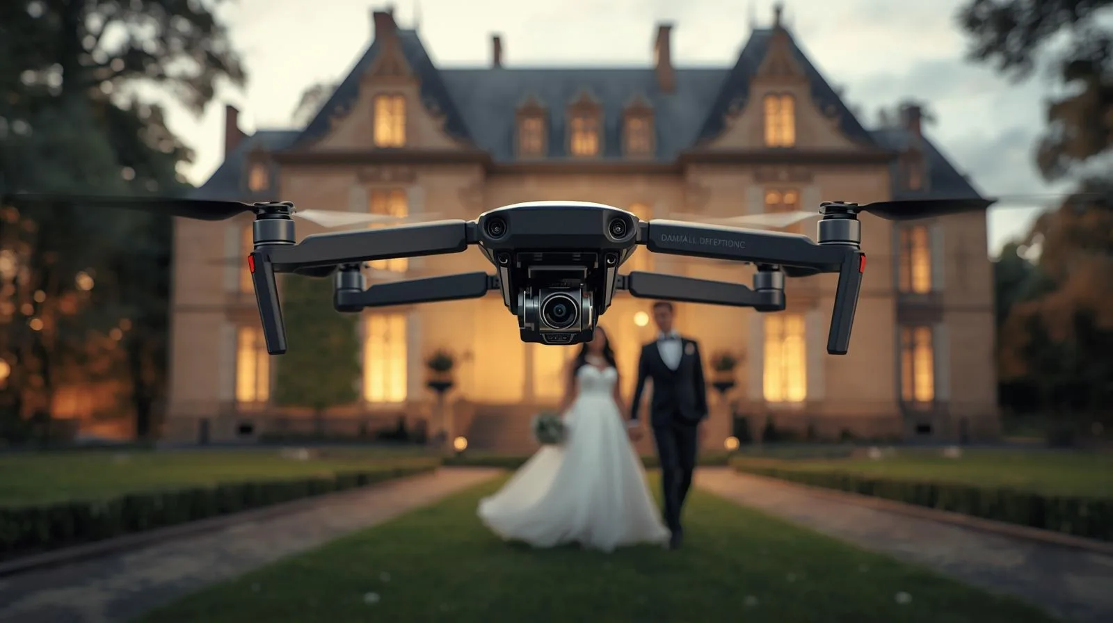 Prestation Drone mariage en 2026 : Prix, idées de plans et réglementation