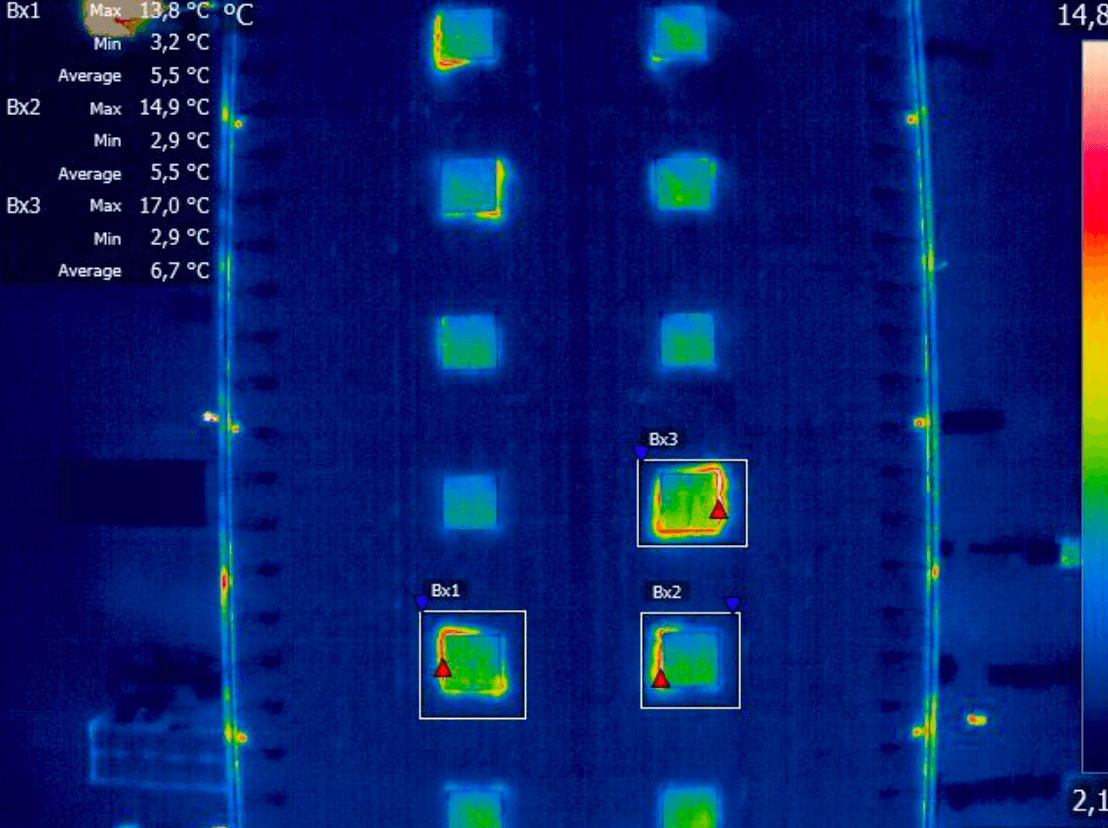 Thermographie drone : traquez les déperditions