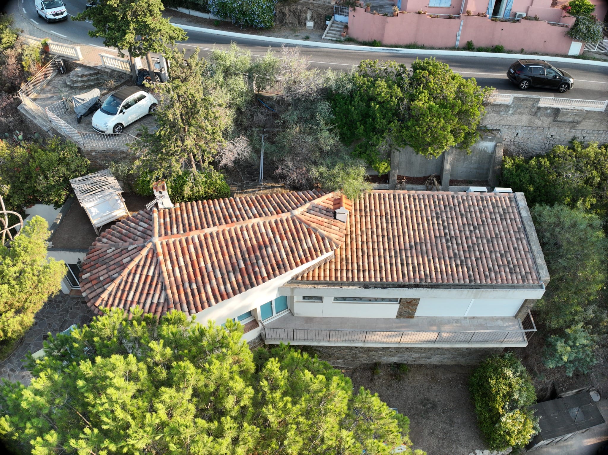 Inspection technique de toiture par drone